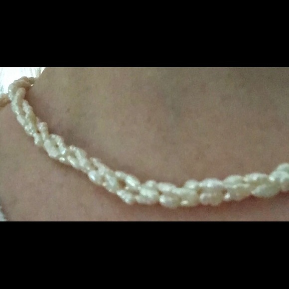 Vintage Genuine Seed Pearl Torsade Necklace and Bracelet Set - Picture 7 of 17